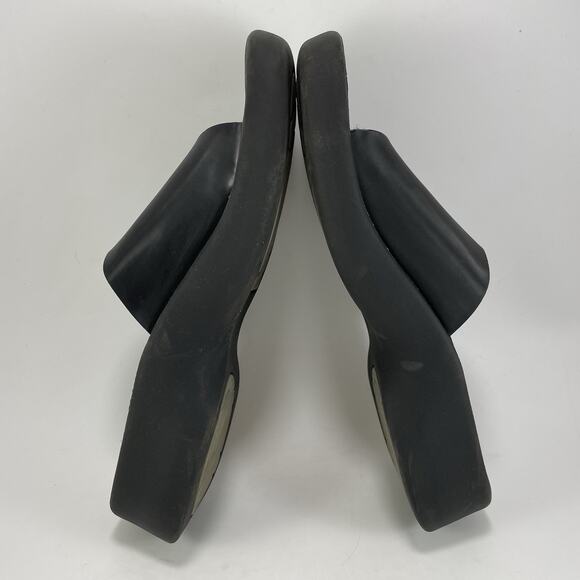 Birkenstock Tatami Slide Sandals Womens Size 40/ US 9-9.5 Narrow Wedge Black - Picture 6 of 9